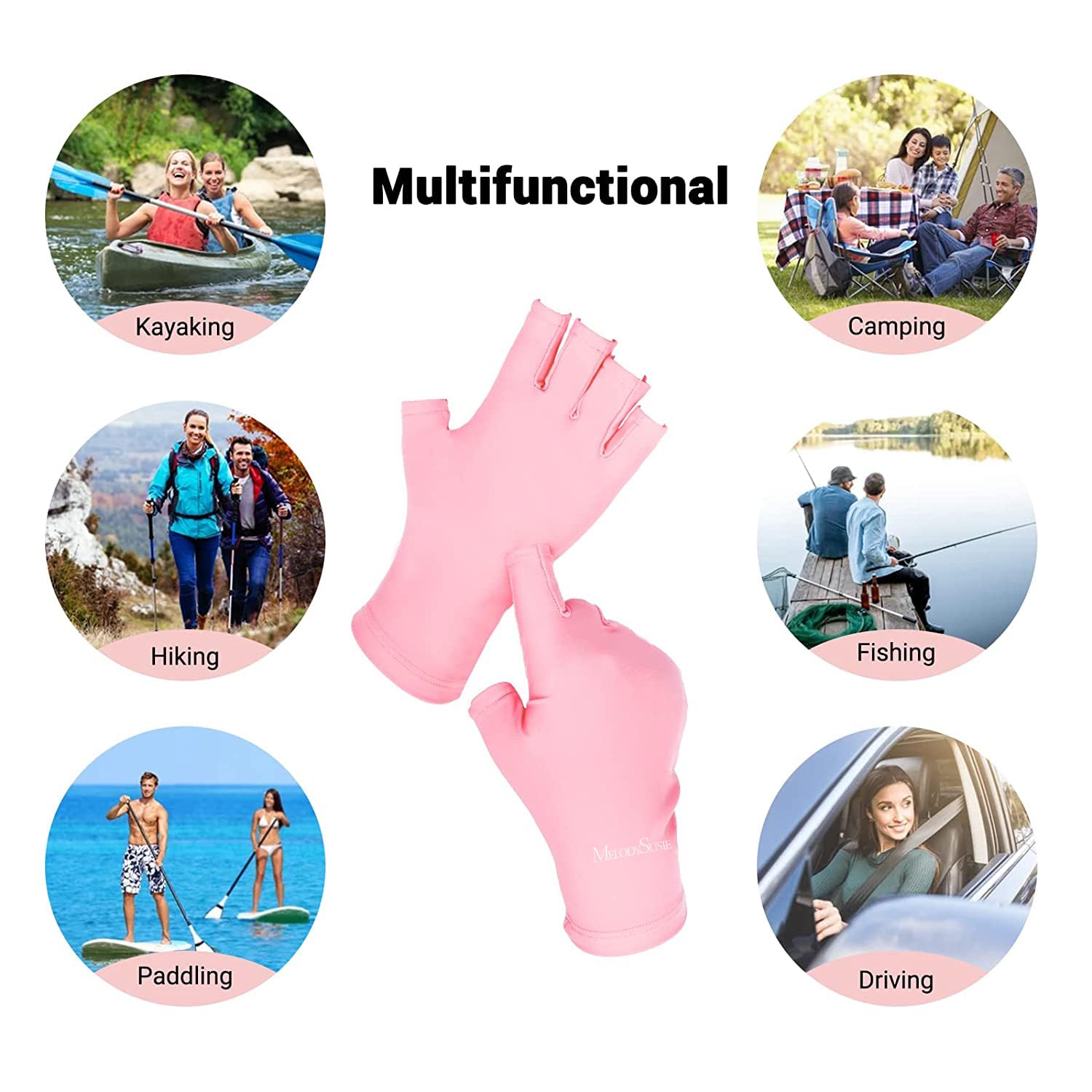 MelodySusie LYCRA blend gloves offer soft, breathable stretch