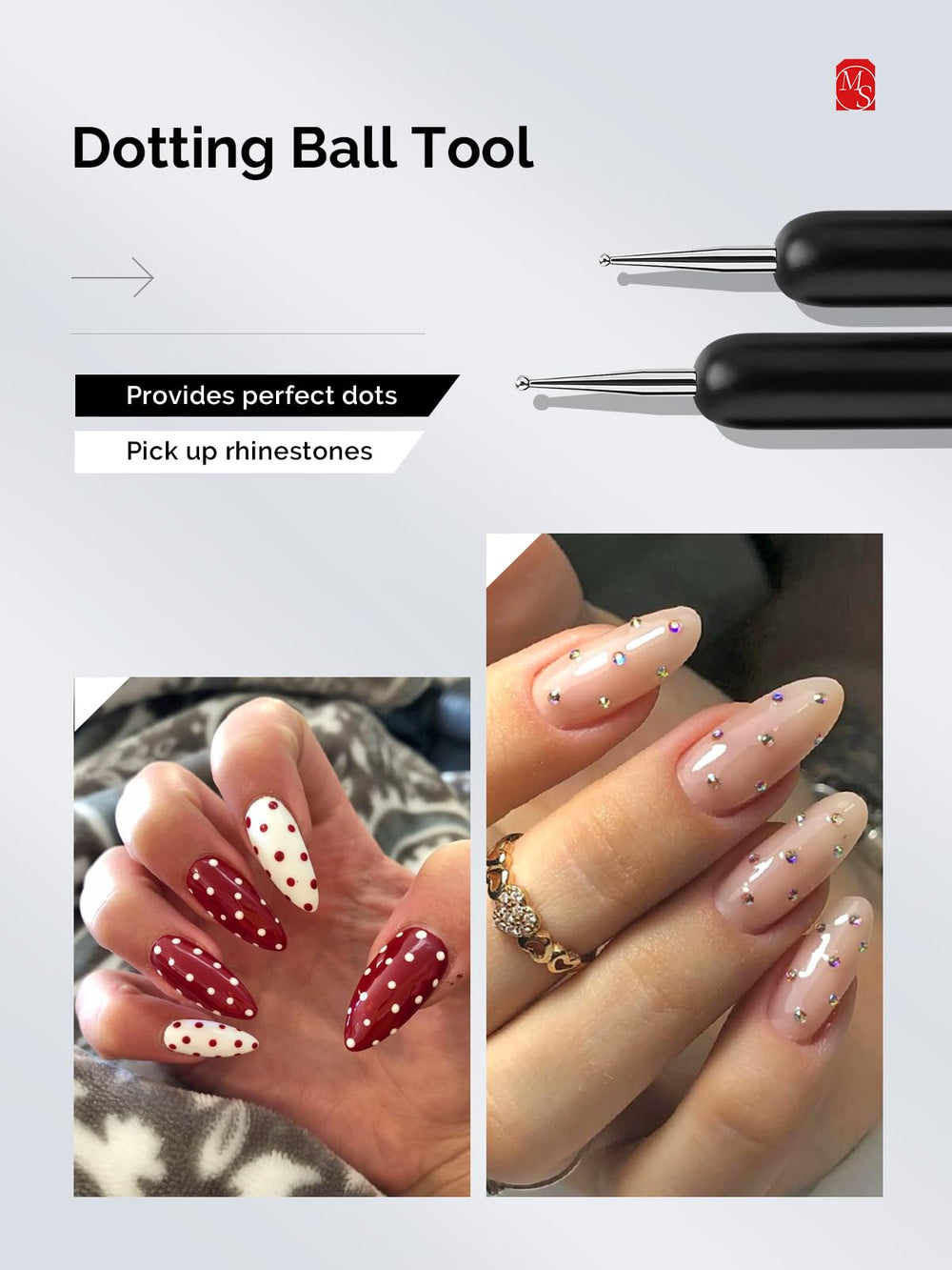 MelodySusie builder gel brush; ideal for extensions and gel polish.