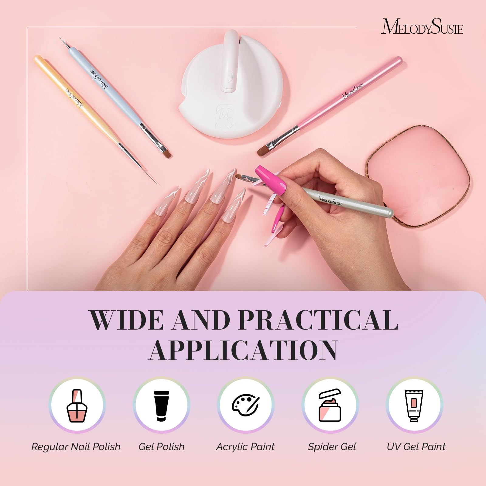 MelodySusie dotting pen for delicate polka dots and tiny details.