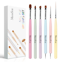 MelodySusie nail art liner brush for precise detailing at home or salon.