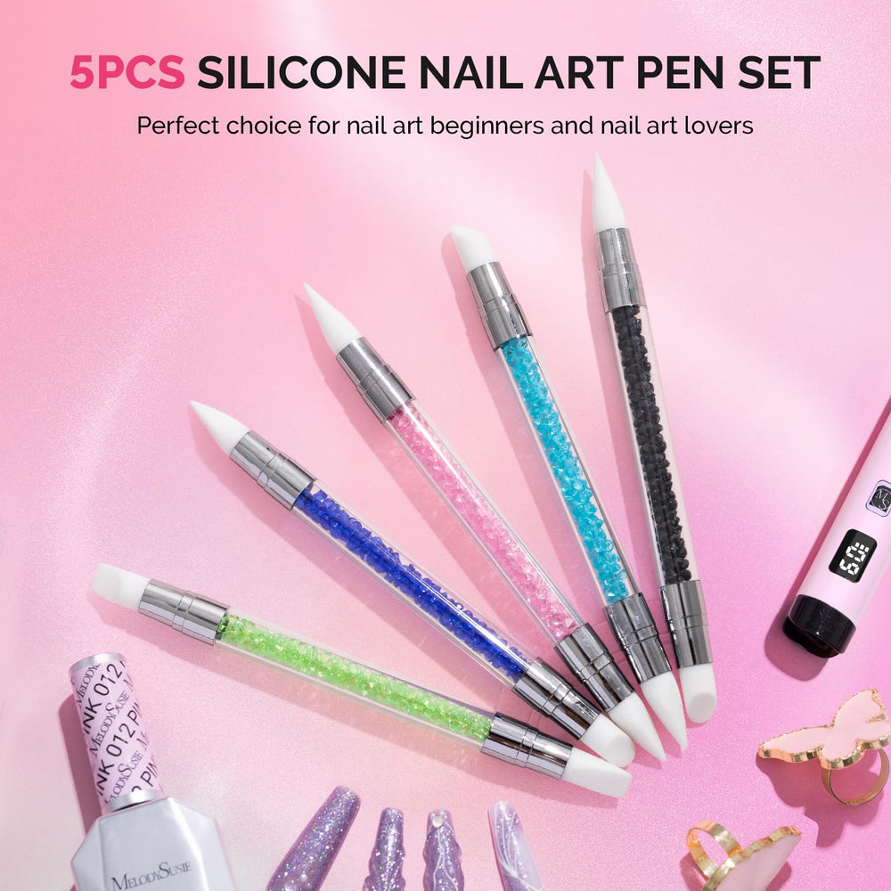 MelodySusie compact home salon kit suitable for natural or acrylic nails