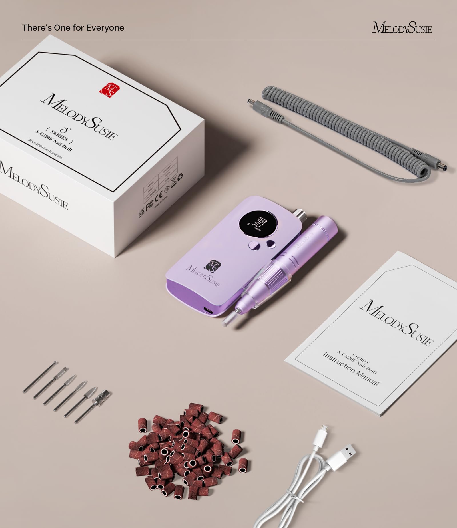 MelodySusie aluminum body offers durability and comfortable grip