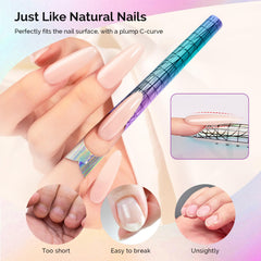 MelodySusie nail forms deliver strong adhesion for secure extensions.