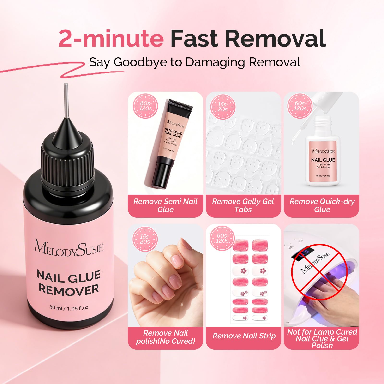 MelodySusie precision-application-pen enables precise, mess-free removal