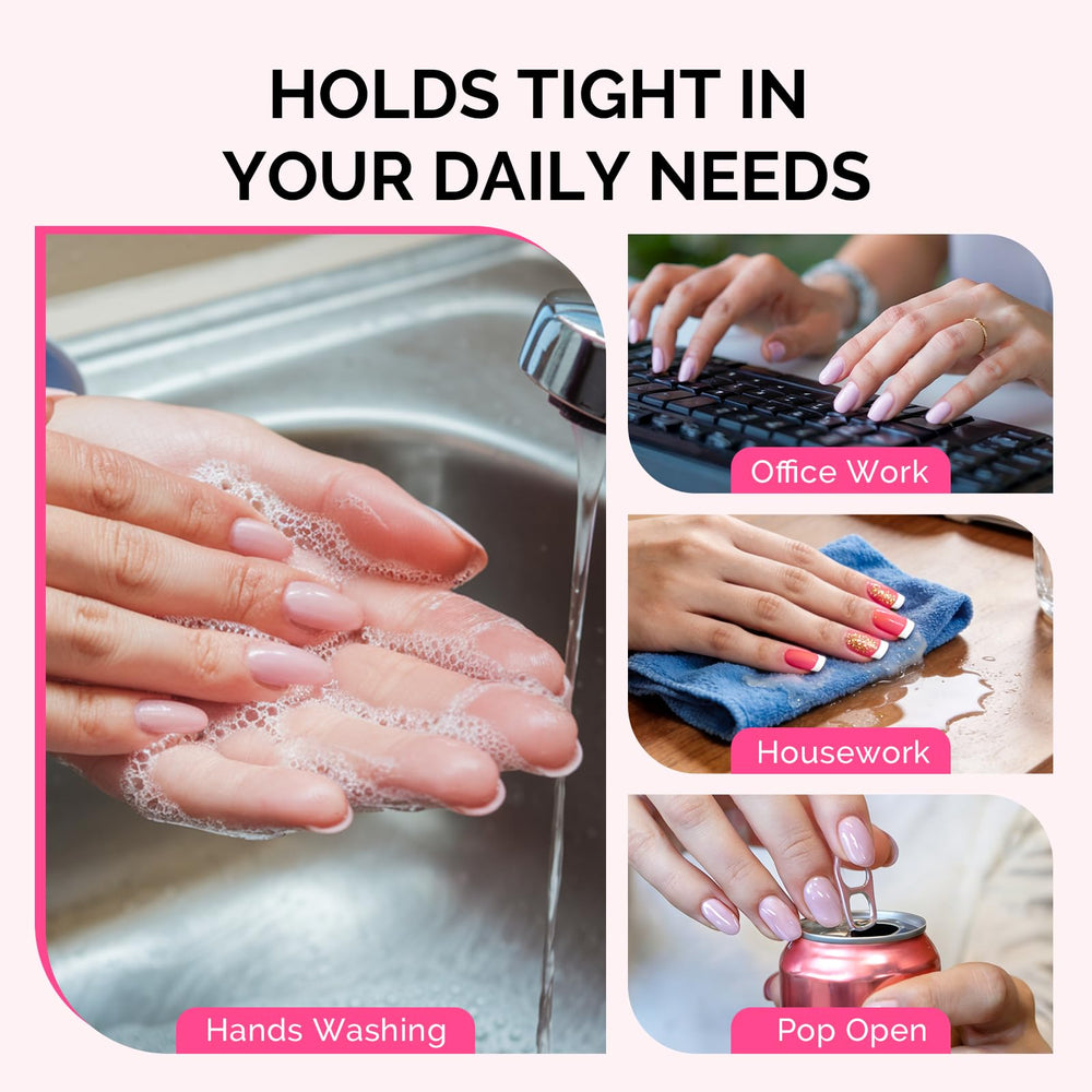 MelodySusie nail glue soft tube precision for bubble-free gaps.