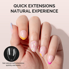 MelodySusie nail tips come in 15 sizes plus 3 extras for perfect fit