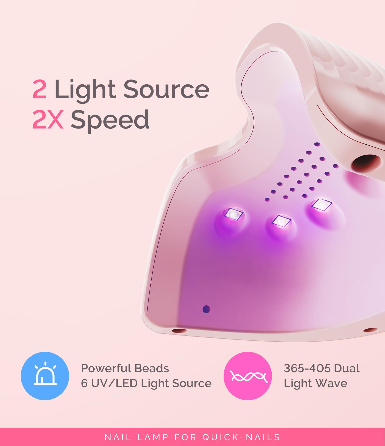MelodySusie lamp with one-button control simplifies curing sessions