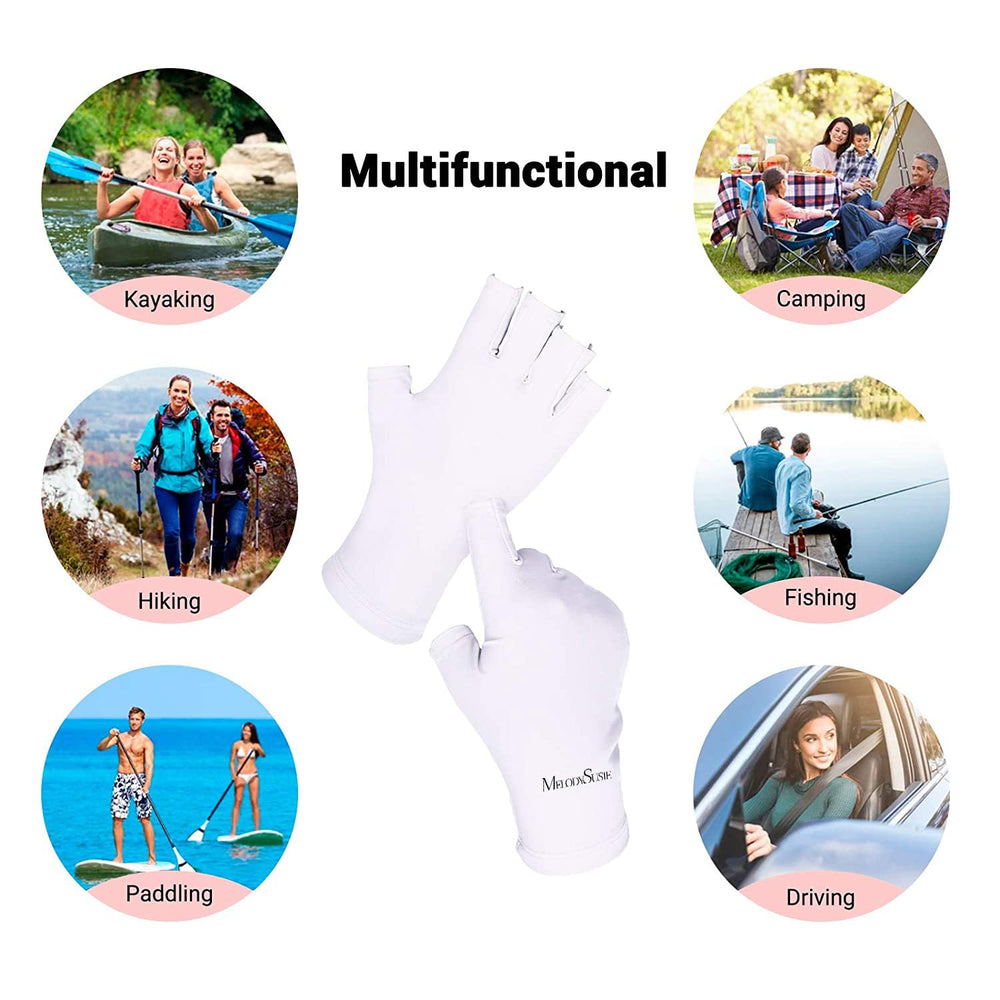 MelodySusie outdoor-safe gloves suitable for sun exposure and activities