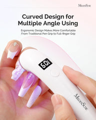 MelodySusie P-ART01A compact travel lamp fits in your bag for flawless manicures.