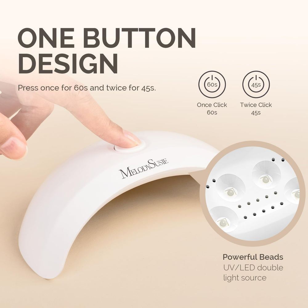 MelodySusie P-Art04 compact design fits small desks and bags.