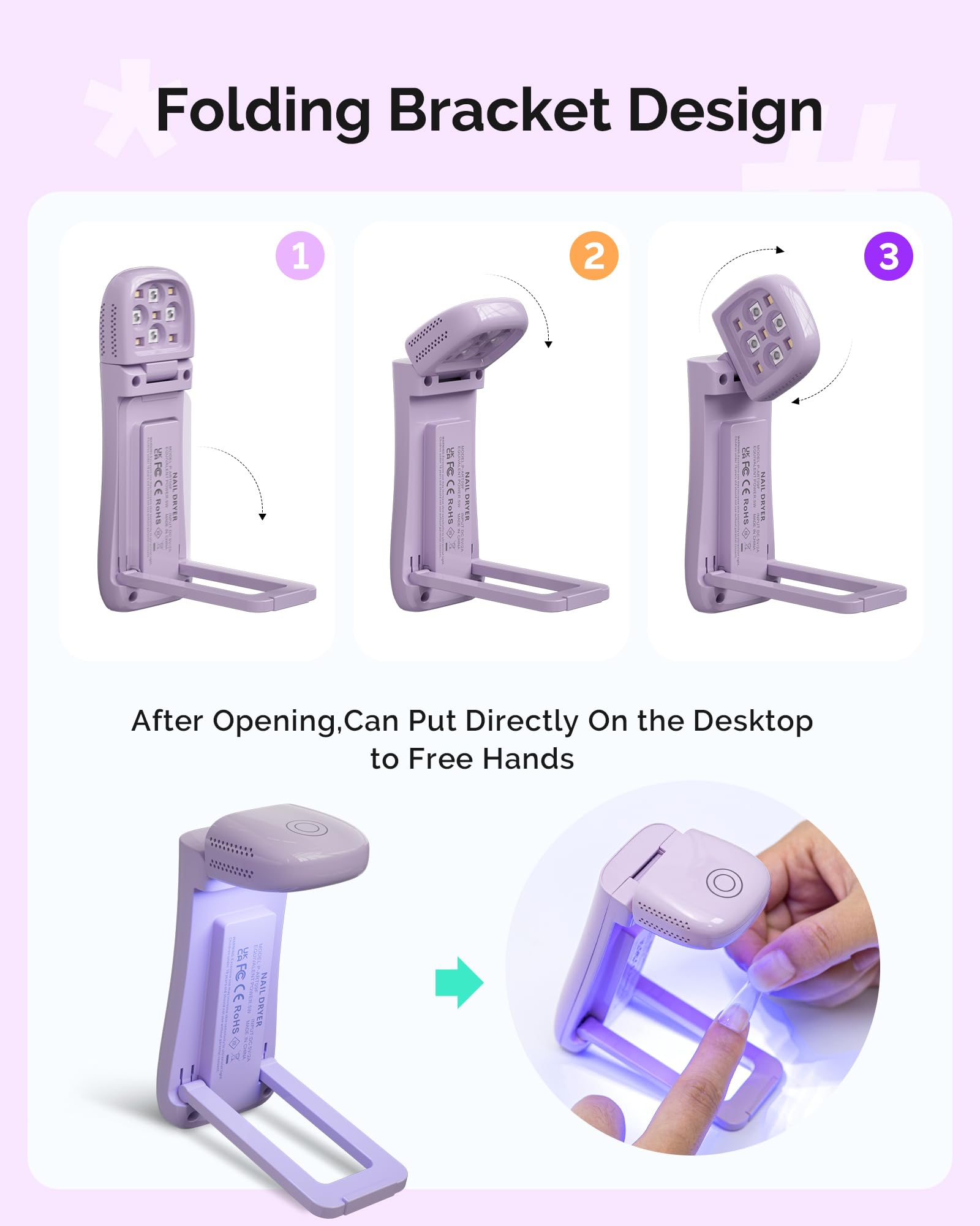 MelodySusie P-ART09F rechargeable battery powering cordless use