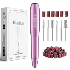 MelodySusie pen-shaped portable USB nail drill for precise at-home nail care.