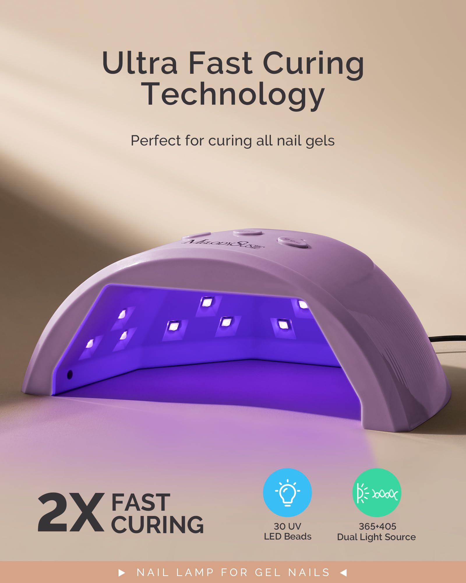 Compact MelodySusie Plus30F design for easy storage and travel