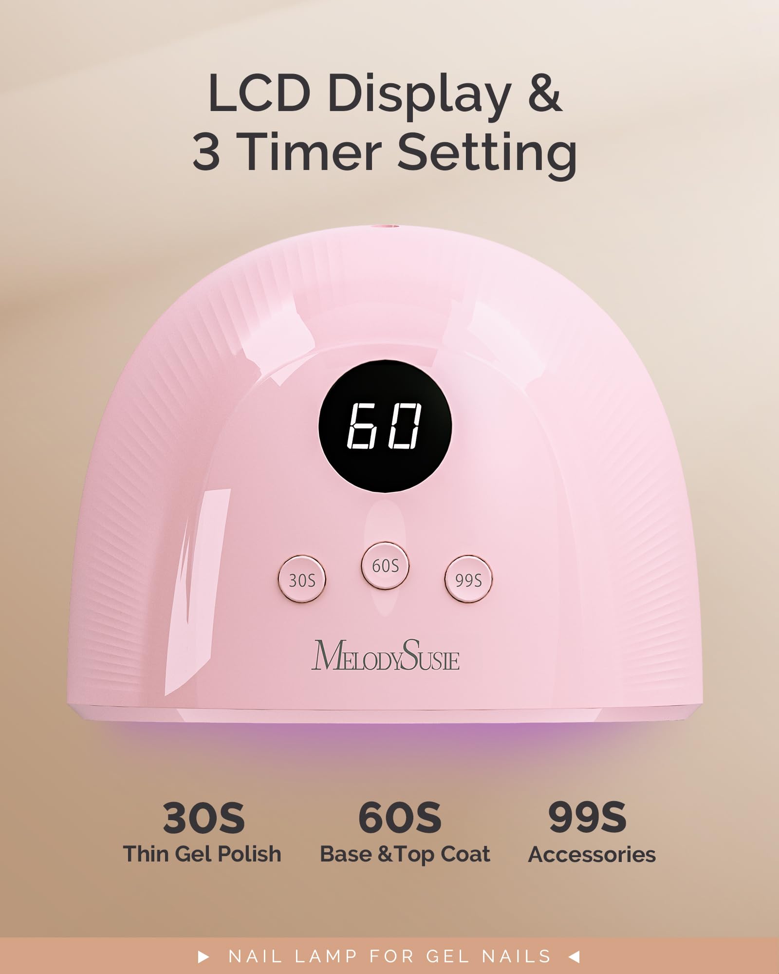 MelodySusie P-Plus30F ventilation holes prevent overheating during use.