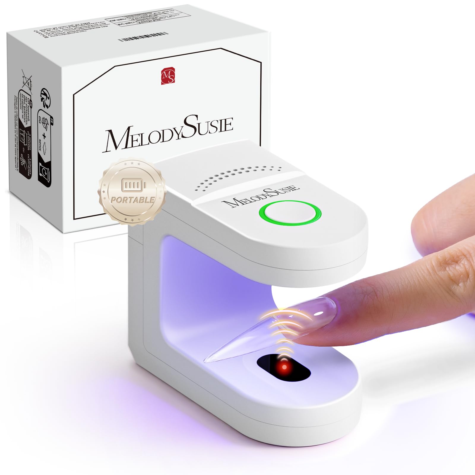 MelodySusie pocket-size UV nail lamp for on-the-go gel curing