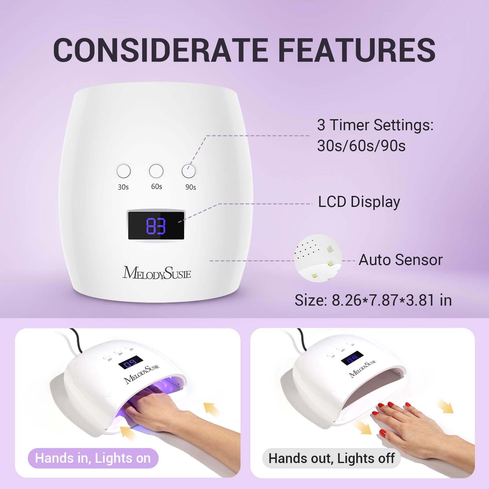 MelodySusie P-Plus30I compact design fits small spaces and travel