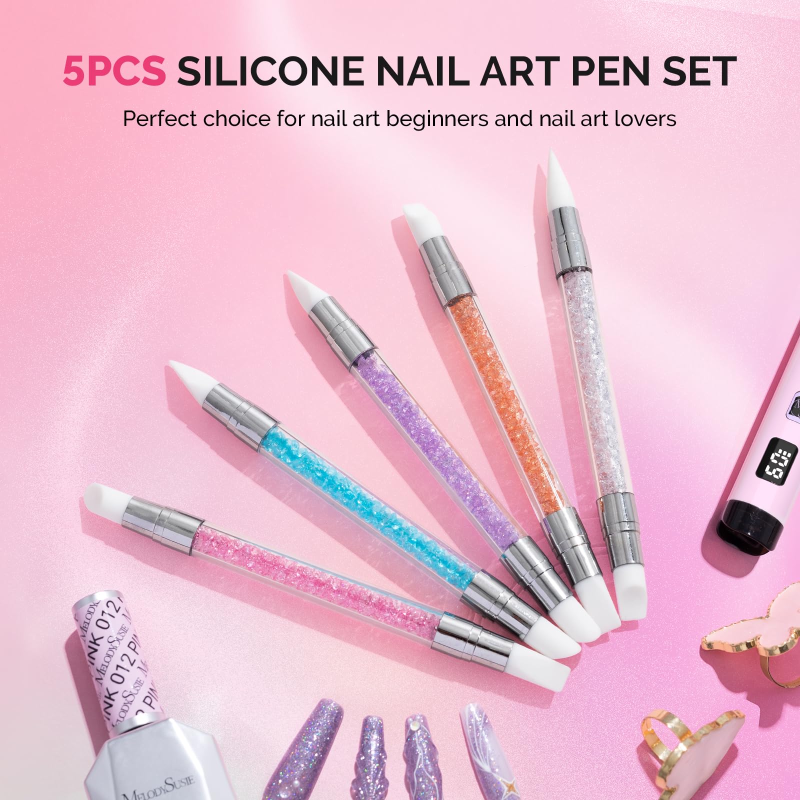 MelodySusie versatile tools fit professional salons or at-home nail projects