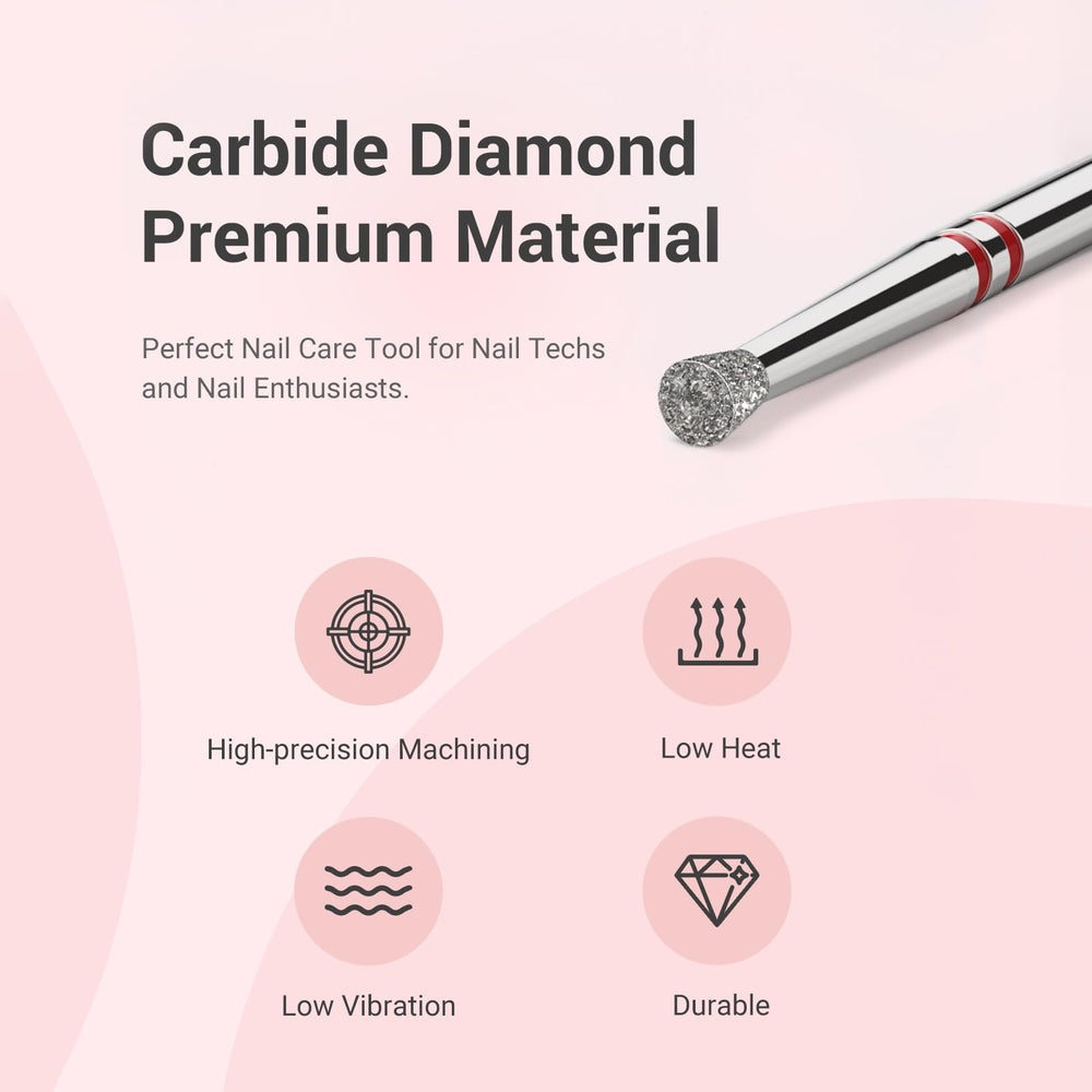 MelodySusie safety note cuticle bit emphasizes careful handling and correct use.