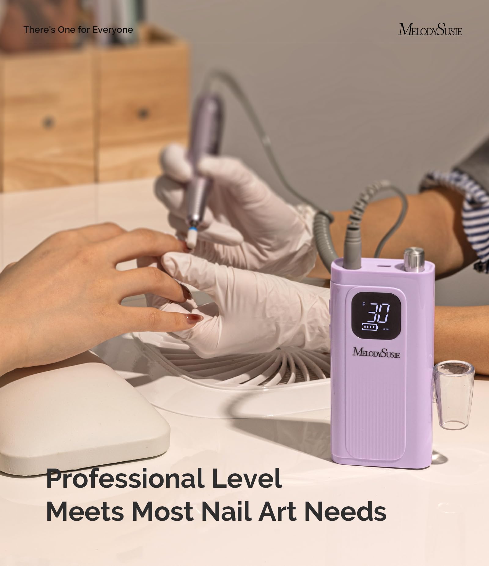 MelodySusie SC300F 4000mAh battery life enables long sessions between charges.