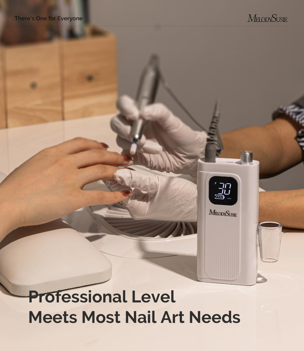 Professional bits kit demonstrates versatile manicure options for SC300F