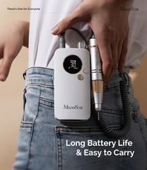 MelodySusie SC320F side view, ergonomic textured handle for comfortable grip