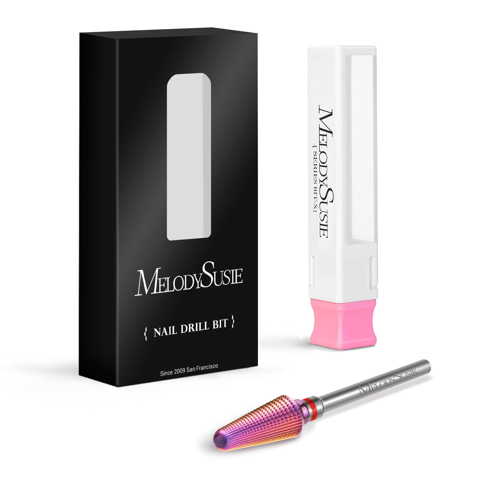 MelodySusie Tornado nail bit low-noise performance for professional sessions.