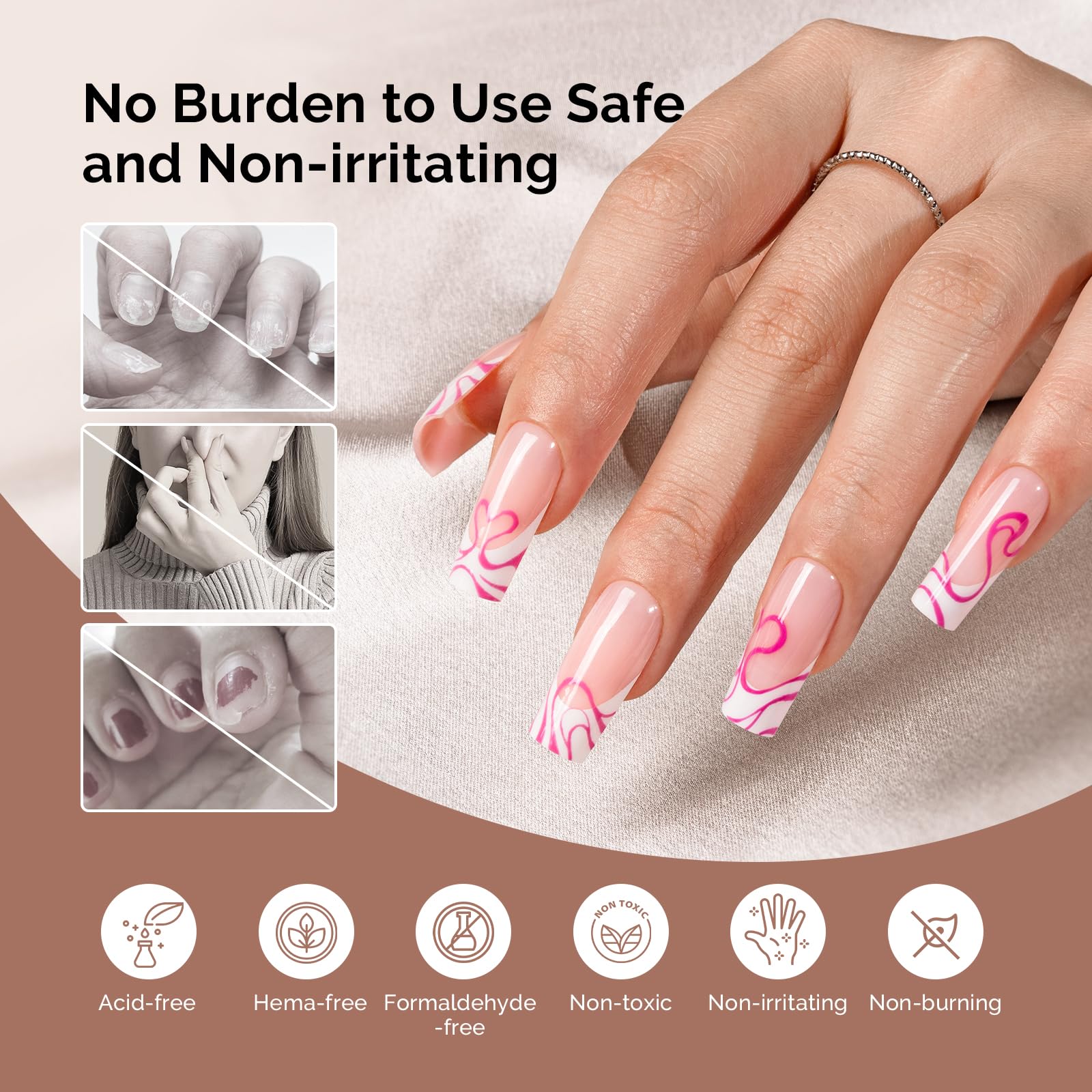 MelodySusie kit profesional para uñas con resultados duraderos