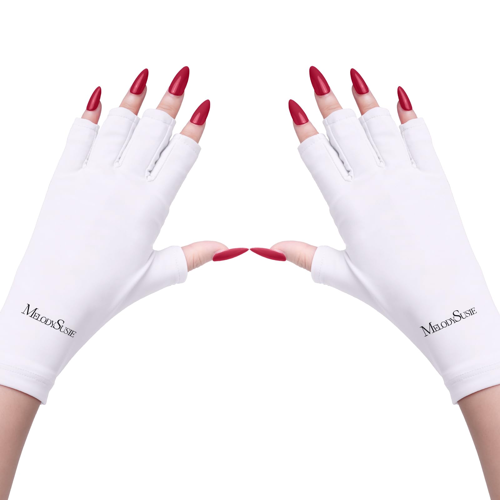 MelodySusie UV gloves for gel nails protect hands during lamp curing