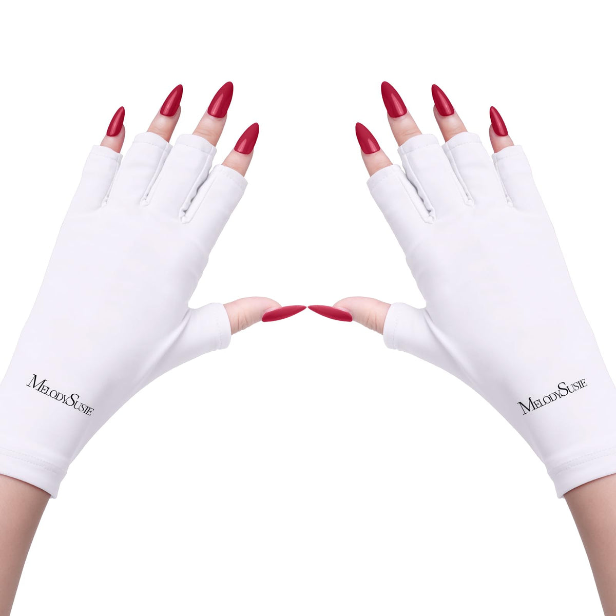 MelodySusie UV gloves for gel nails protect hands during lamp curing