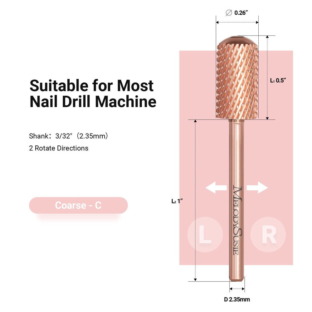 MelodySusie YG6X carbide bit delivers durable performance with low heat.