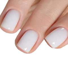 MEMEDA Milky White Nude gel polish bottle with smooth shade for chic nails
