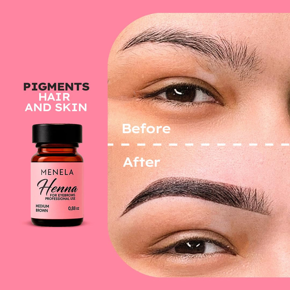 MENELA brow aftercare routine promotes gentle maintenance