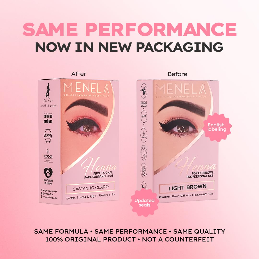 Full MENELA kit contents for simple mixing and tinting