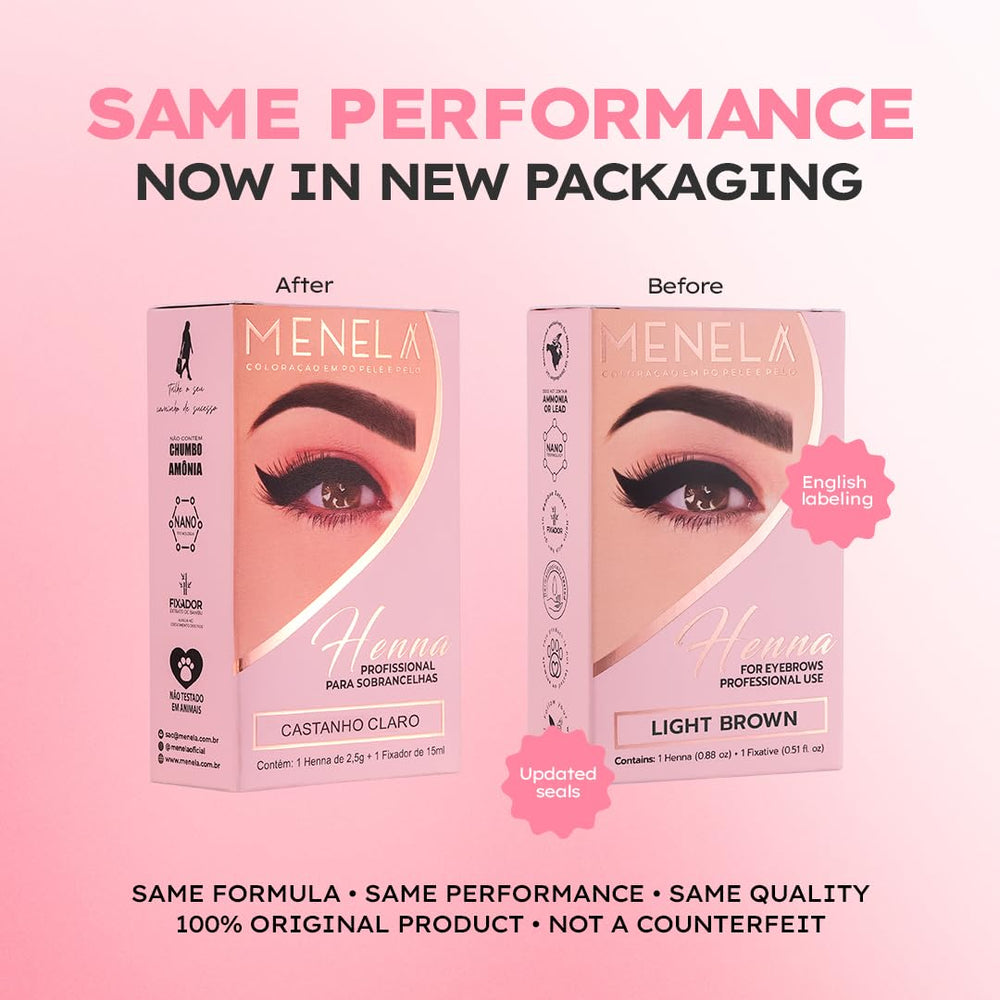 Full MENELA kit contents for simple mixing and tinting