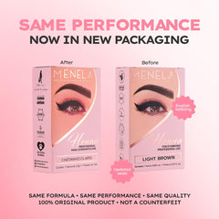 Full MENELA kit contents for simple mixing and tinting