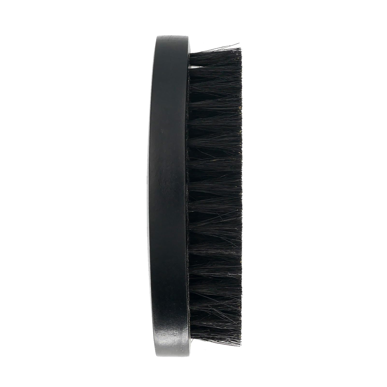 Menesia compact wooden beard brush fits easily in a pocket.