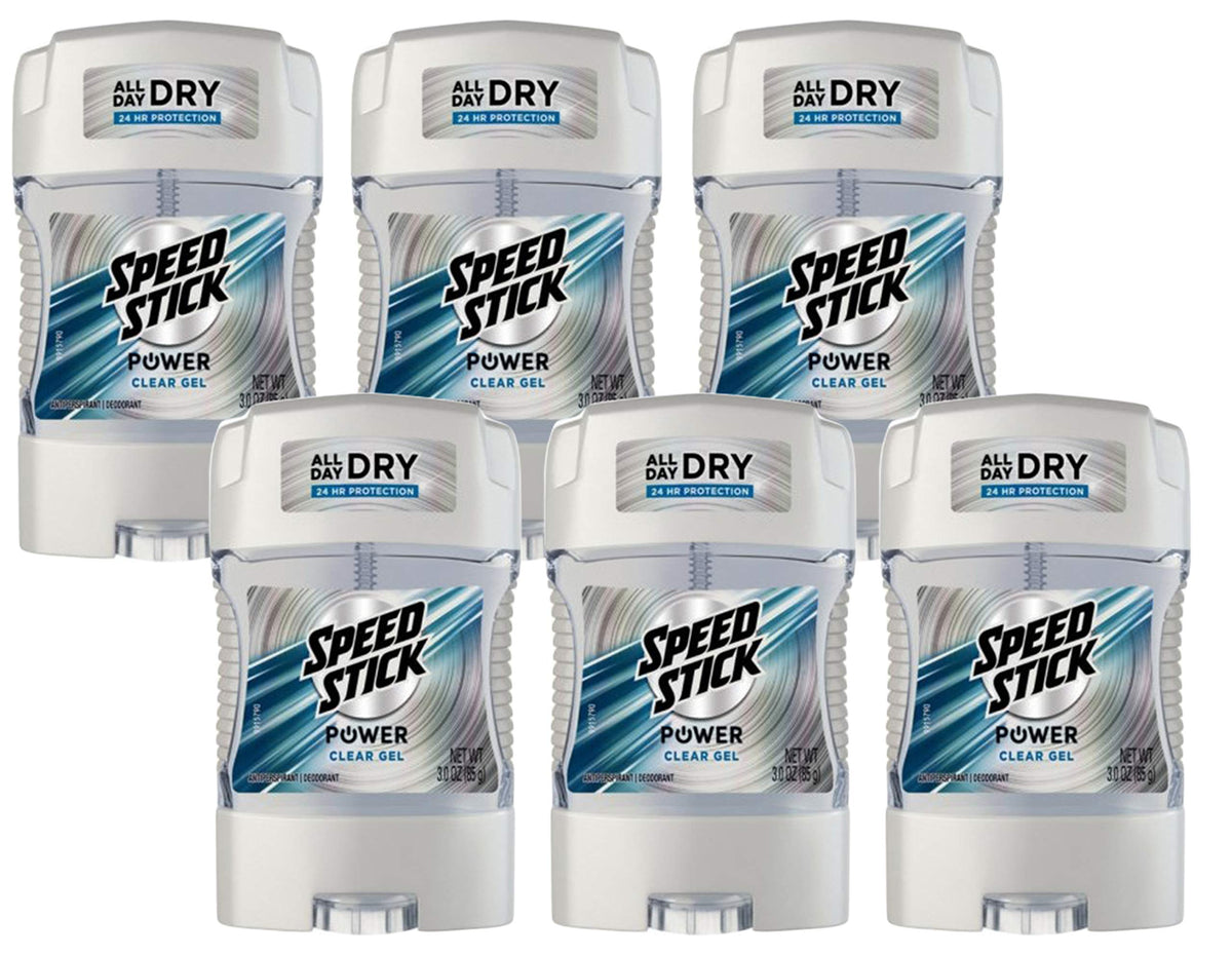 Mennen Speed Stick Power, empaque de 6 unidades, protección diaria.