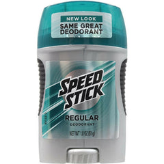 Mennen Speed Stick Regular 1.8 oz pack of three provides reliable daily odor protection.