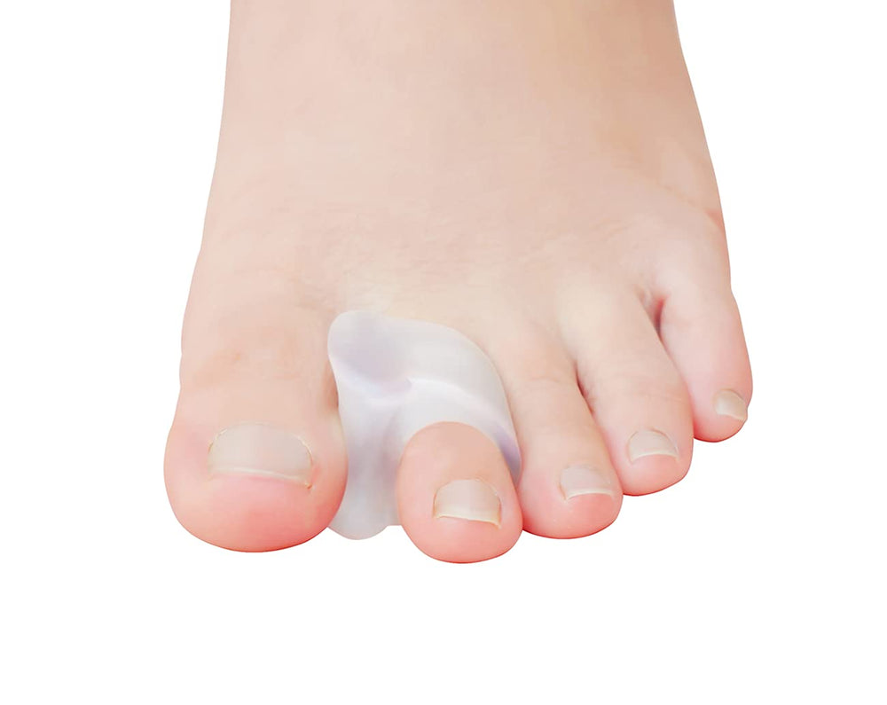MENOCADY gel toe separator pack offers soft silicone for all-day comfort.