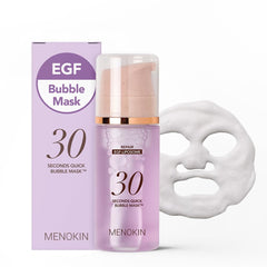 MENOKIN Bubble Mask Repair bottle for quick skin refresh and ease of use.