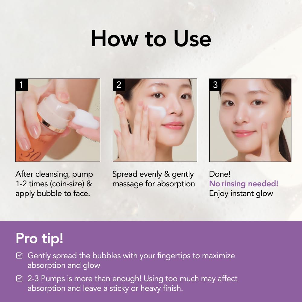 MENOKIN Bubble Mask Repair packaging highlights 70 uses for long-lasting skincare.