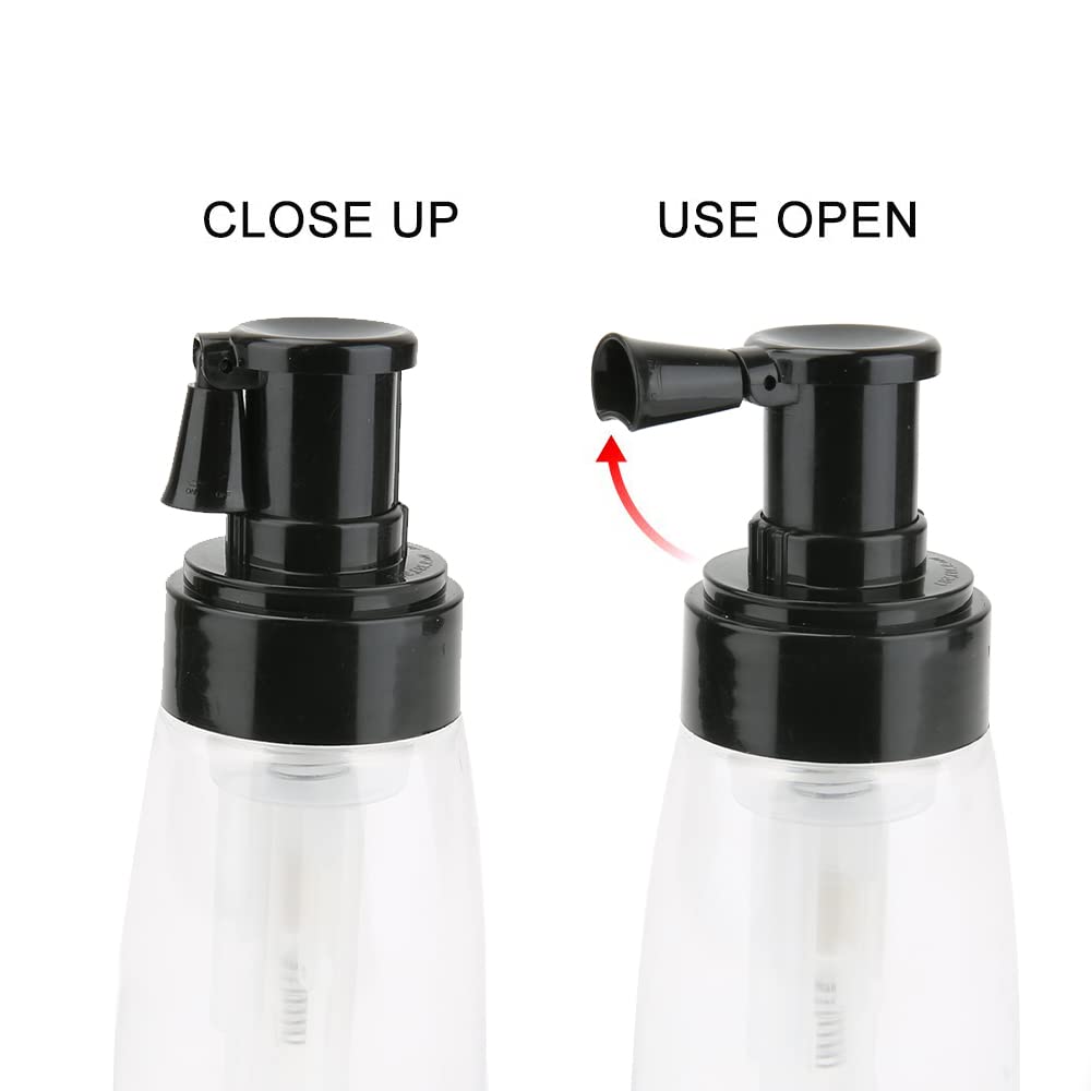 Barber Pro: compatible con talco, fragancias y polvos para distintas aplicaciones.