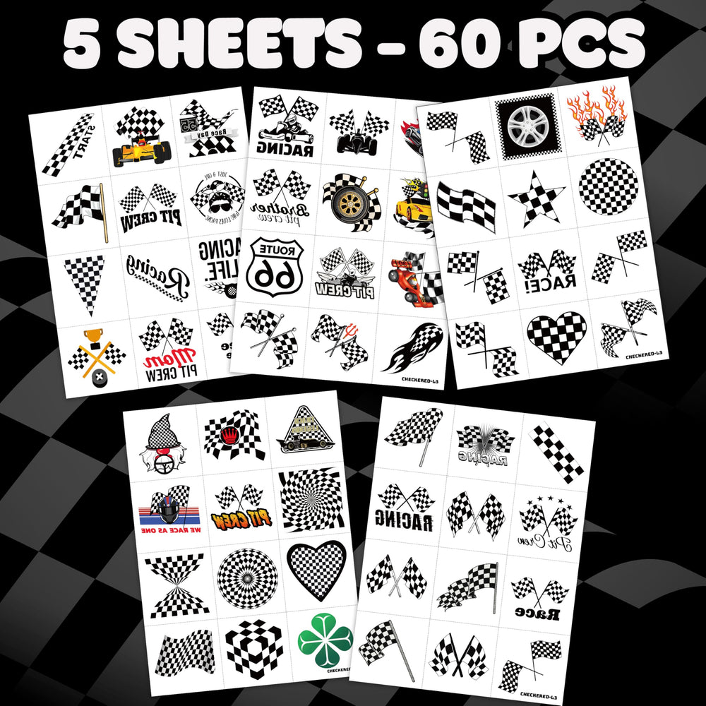Conjunto de 60 tatuajes MeoIsDaBest con diseños divertidos para regalos y sorpresas.