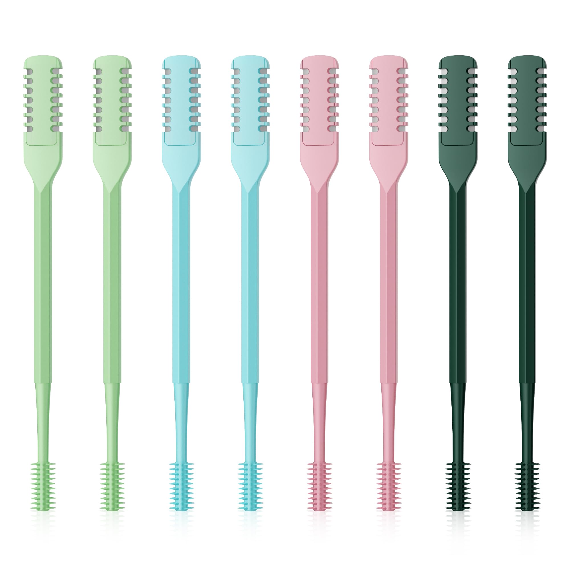 Meonxy 8pcs nasal hair cutter pack in compact travel case