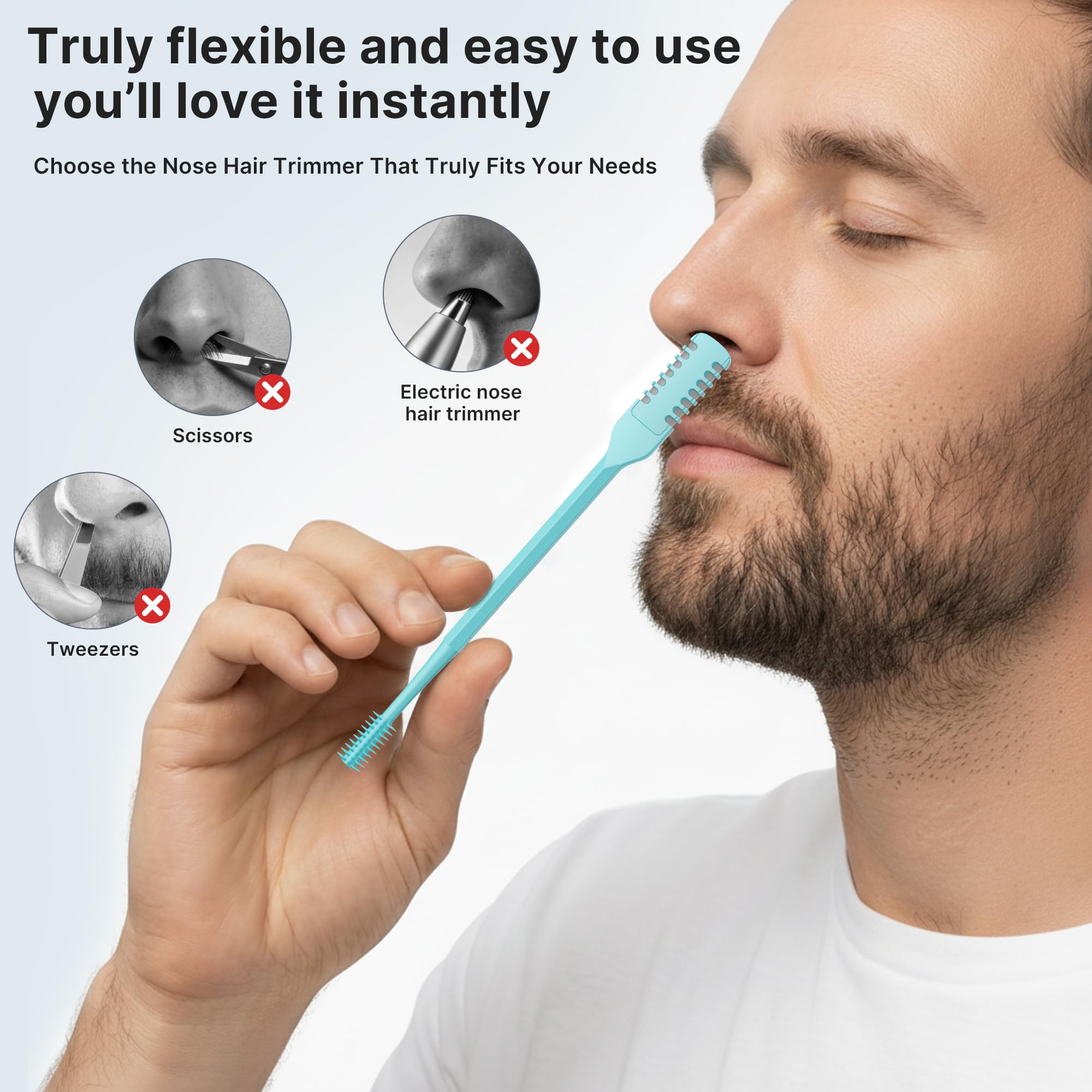 Power-free operation for quick daily grooming