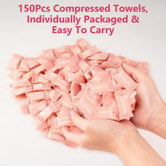 MEQHUO mini towels fit in wallets for ultra-portable cleansing on the go.