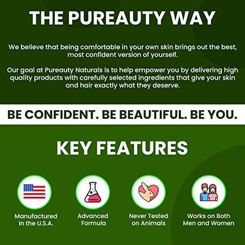 Meraz Pureauty Naturals Biotin Serum complementa rutina con champú y acondicionador.