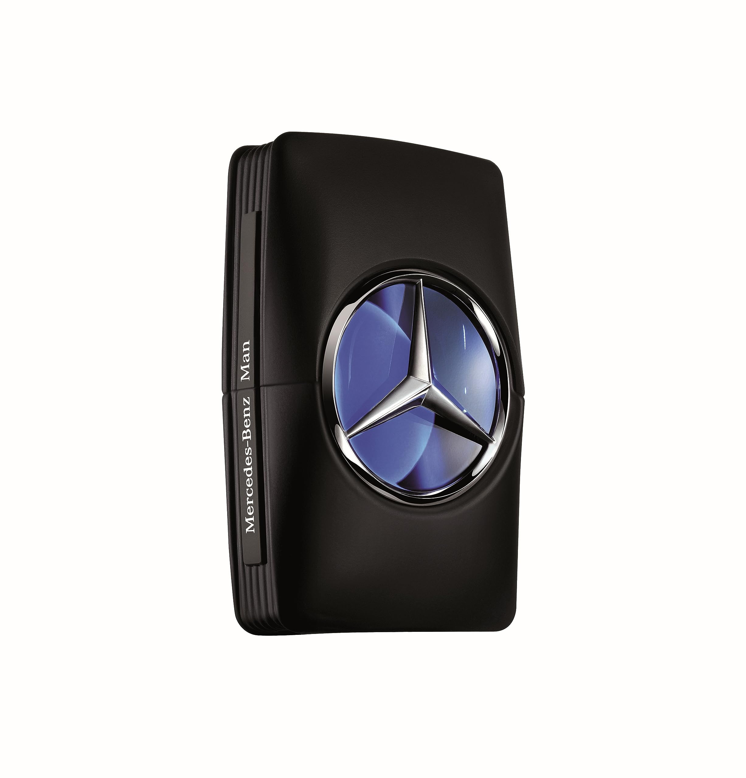 Mercedes-Benz Man Eau de Toilette bottle front view highlighting premium design for everyday confidence.