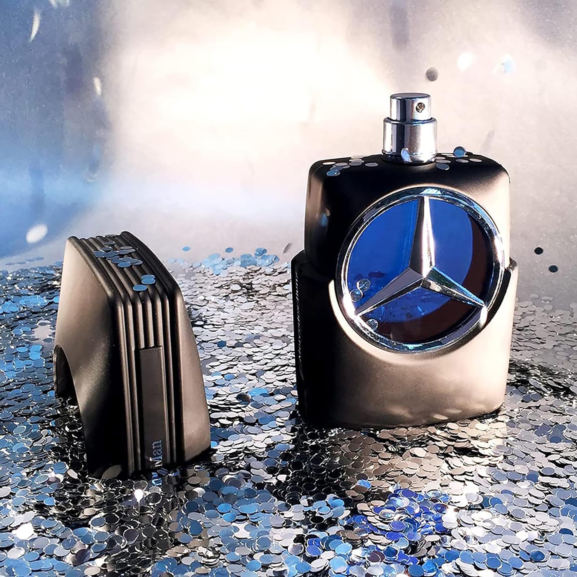 Mercedes-Benz Man branded cap detail for easy handling