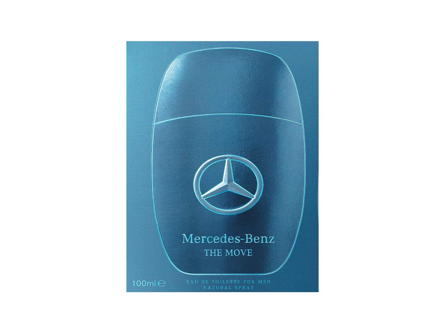 Mercedes-Benz The Move for Men packaging box showcases gift-ready presentation and brand assurance.
